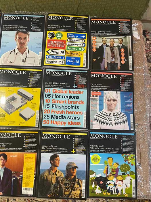 Пълен комплект списания Monocle (1-104) в много добро състояние