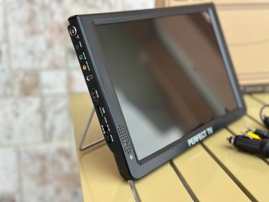 Преносим цифров телевизор PERFECT TV – 12" HDMI/USB/AV, 12V/220V