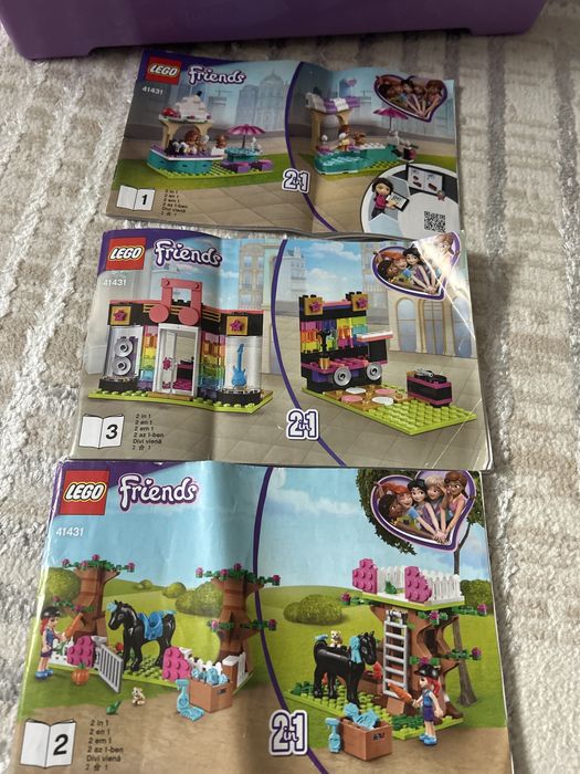 Lego Friends 3 seturi 2 in 1