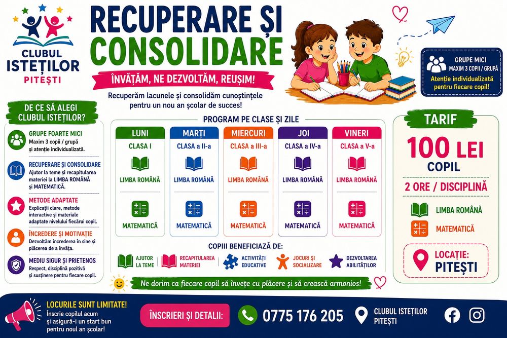 Teme sau pregătire suplimentară