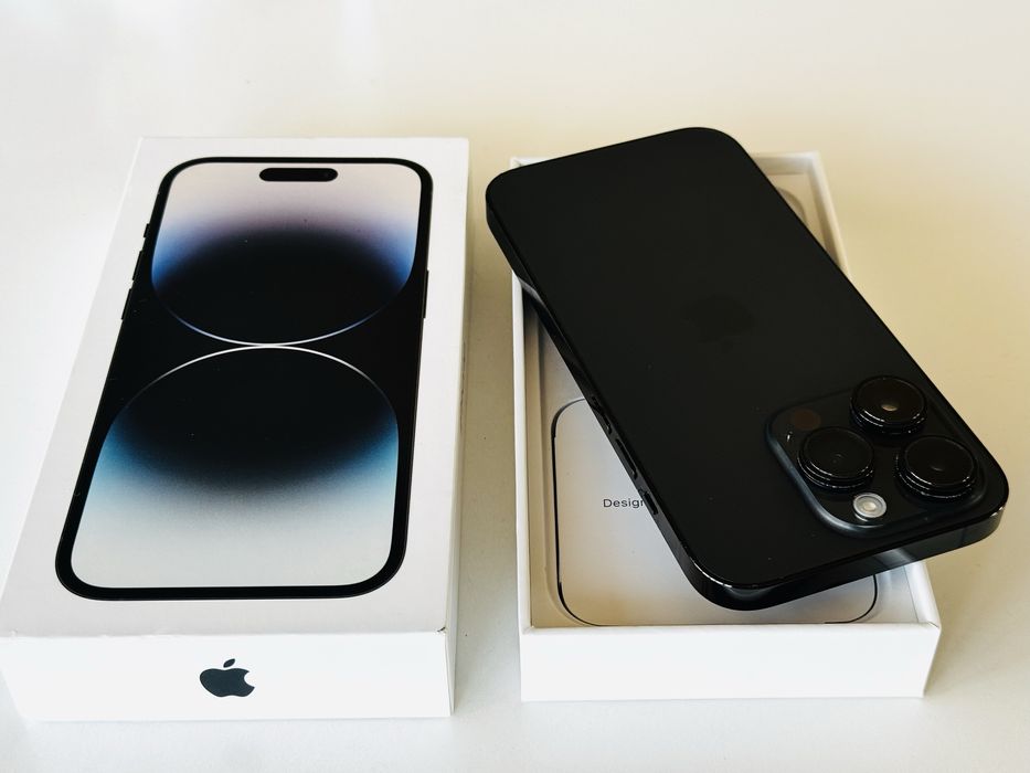 Iphone 15 Pro Max 1TB Black Titanium 100% Батерия! Гаранция 6 месеца