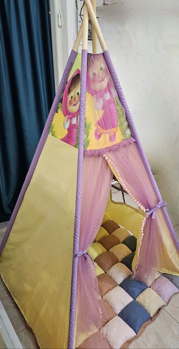 Apărători pentru pătuț, Cort teepe,babynest