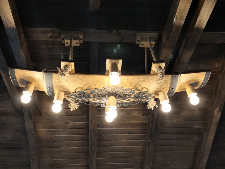 Ръчна изработка на битово осветление.