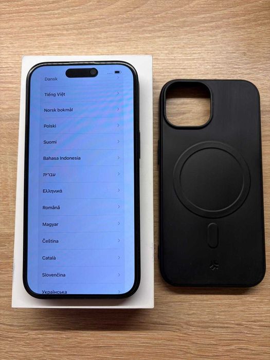 iPhone 15 256gb, black, neverlocked
