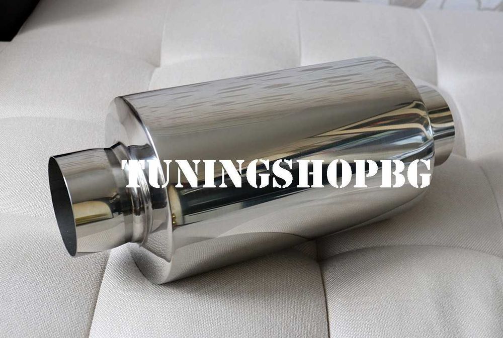 Хром никел резонаторно гърне 50 мм 63 мм 76мм HJ