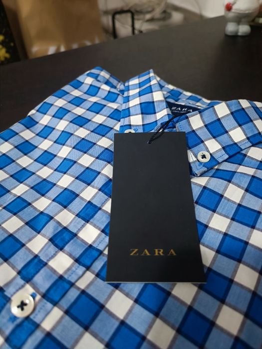 Нова мъжка риза ZARA, размер L/muscle fit/