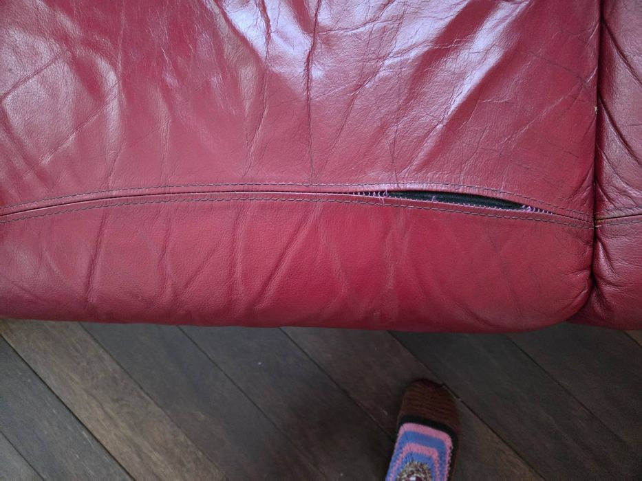 Диван естествена кожа