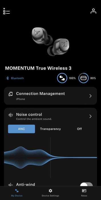 Sennheiser Momentum TW 3 Bluetooth Слушалки