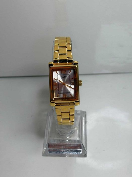 Ceas damă Casio Quartz LTP-1234P brățară aurie [#142076#]