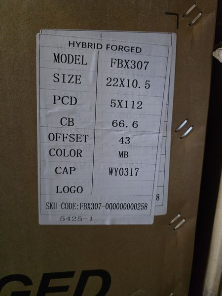 22цола BMW 5x112 БМВ 5х112