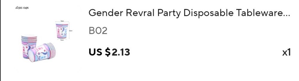 Украса за парти за разкриване на пола