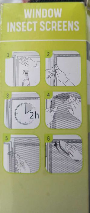 Set Plasa anti-insecte 150 x 130 cm