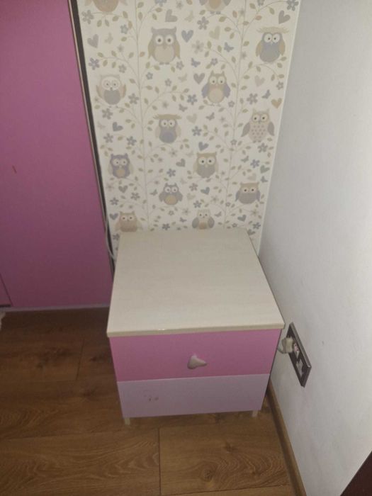 Set dulap, birou si noptiera
