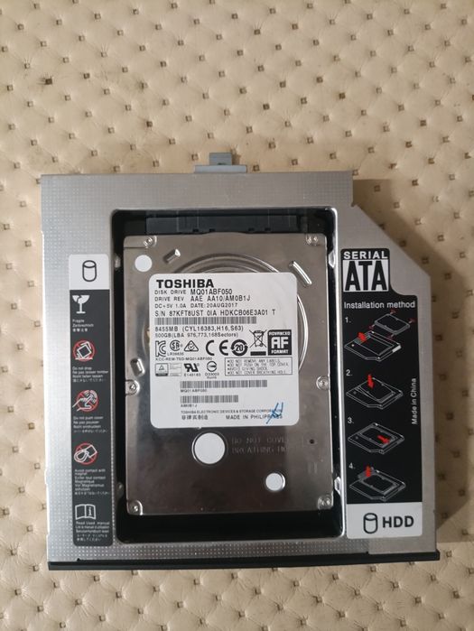 HDD Toshiba 500 ГБ для ноутбука