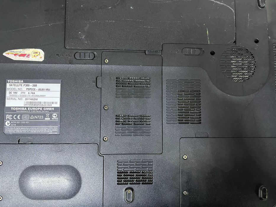 Ноутбук Toshiba Satellite P300-20B