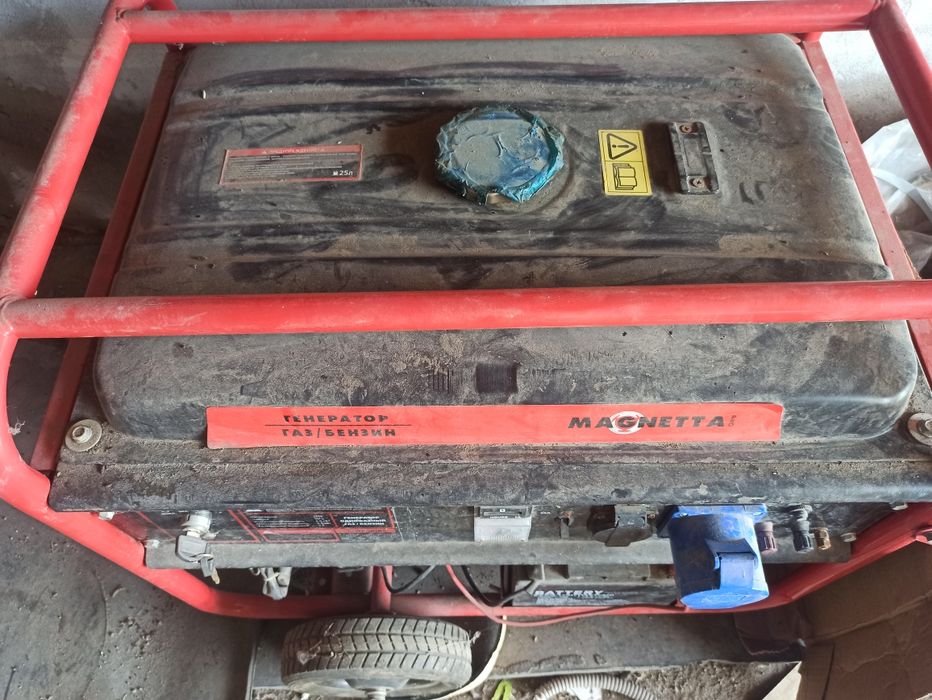 Генератор газо- бензиновый 6 квт