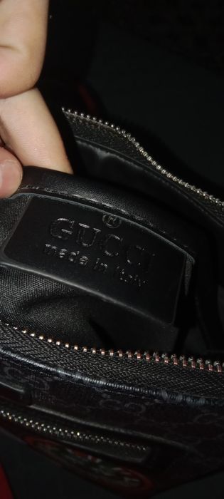 Сумка-барсетка Gucci GG supreme