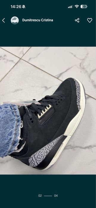 Air Jordan 3 Retro Off Noir Wmns
