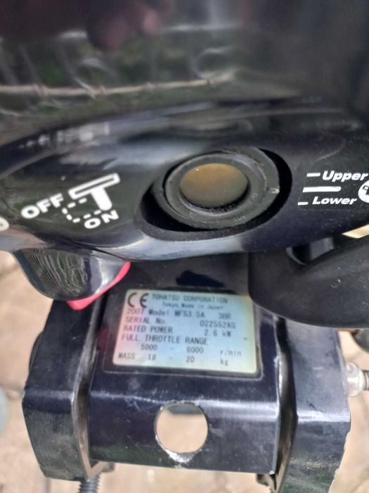 Четиритактов извънбордов двигател Tohatsu 3.5 hp къс ботуш