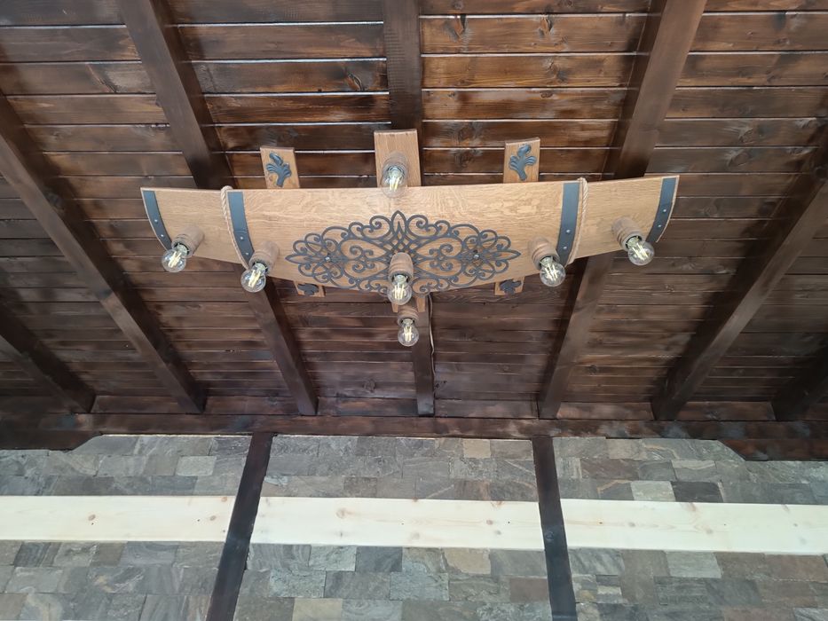 Ръчна изработка на битово осветление.