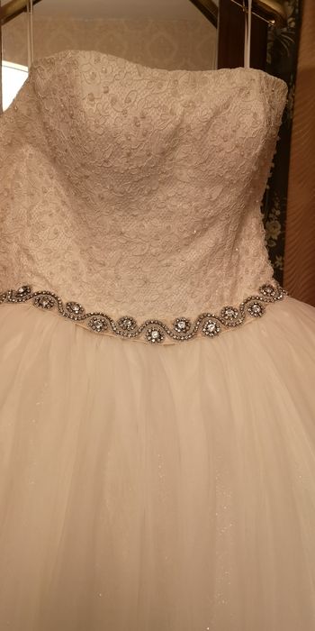 Шикарное свадебное платье