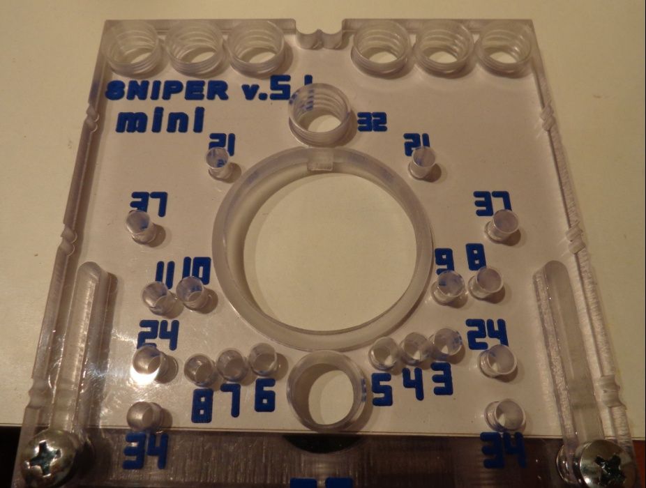 Sablon mobila PAL frezare FUDJ System32mm SNIPER MINI v.5.1