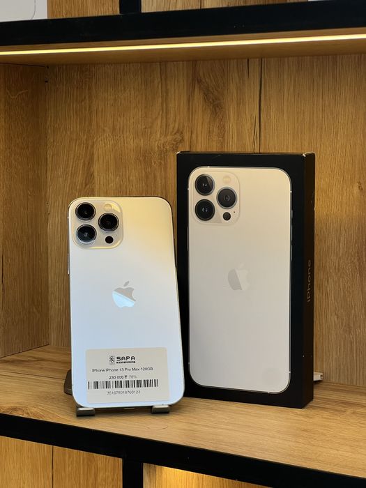Айфон 13 про макс белый 128гь