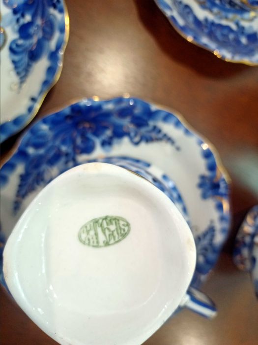 Сервиз чайно-кофейный Гжель