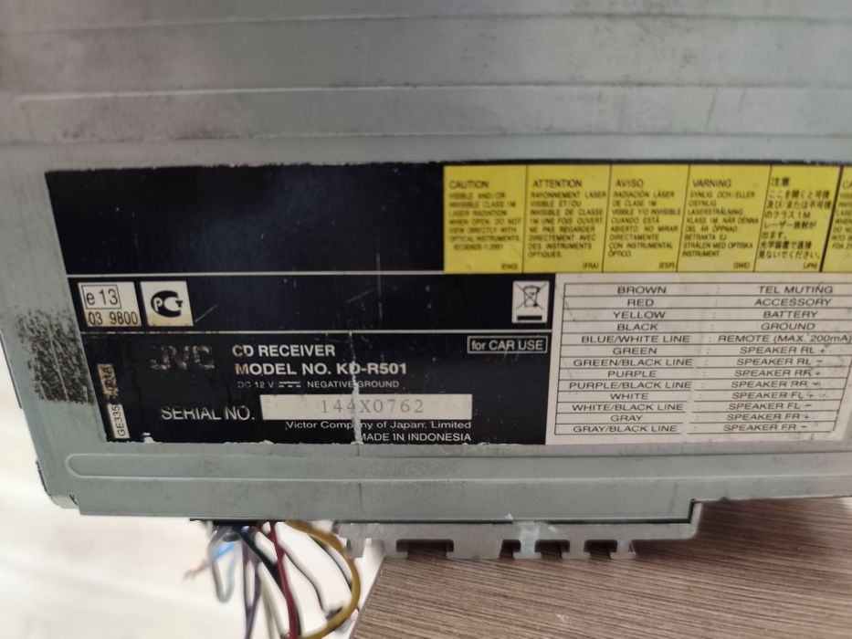Магнитола JVC оригинал