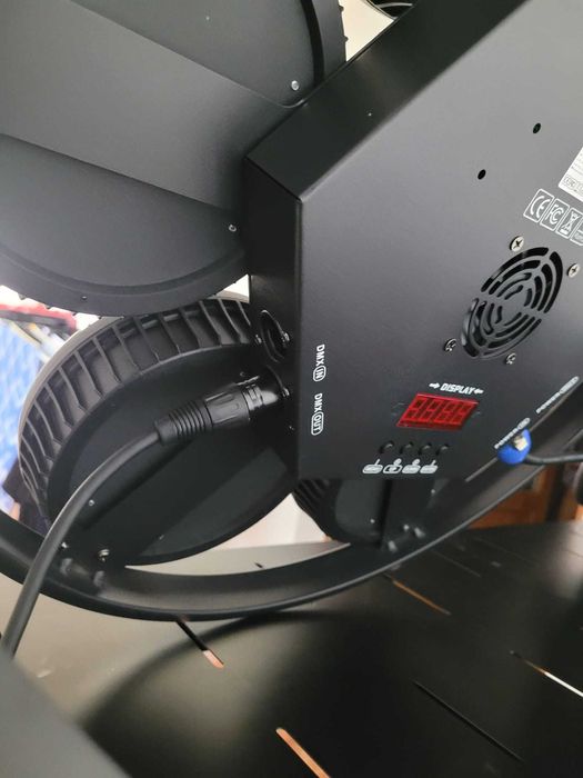 Lumini retro cob 350W led amber set scena dj formatii localuri wash