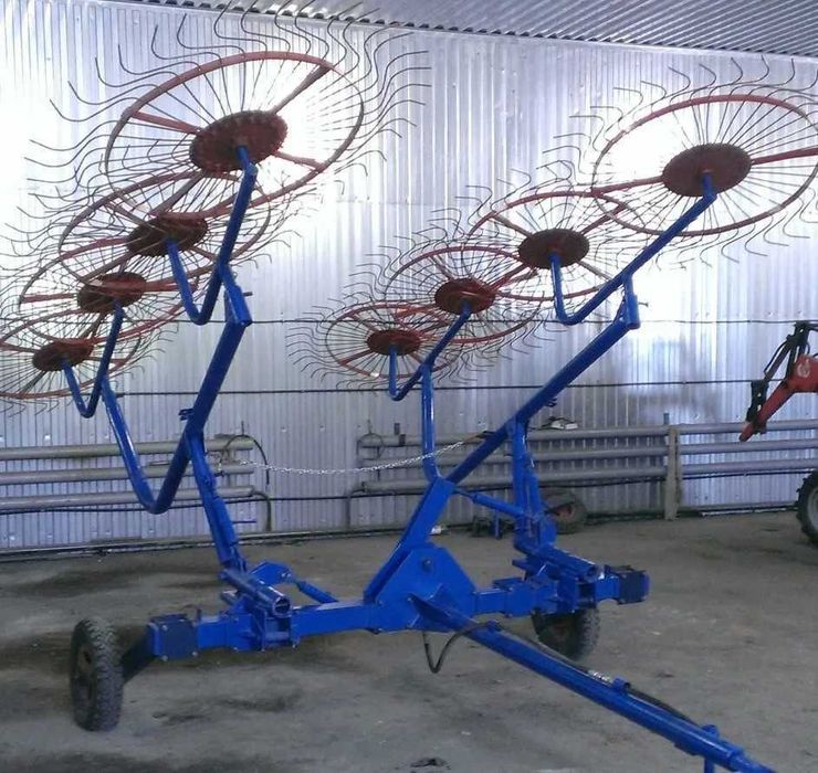 ГВС-6У грабли 6,5 м, 8 и 9 колёс, СДСМ — оригинал, рассрочка, доставка