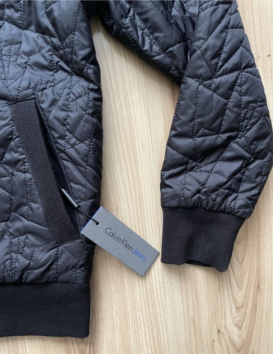 CK Calvin Klein Jeans Bombers/Нов мъжки двулицев бомбър/яке S