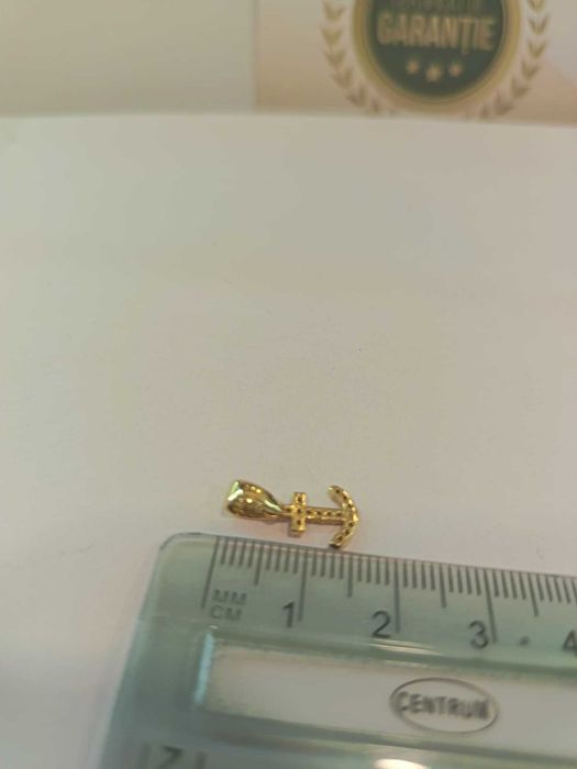 (AG41) Pandativ aur, 14 K b5651 Certificat de garantie