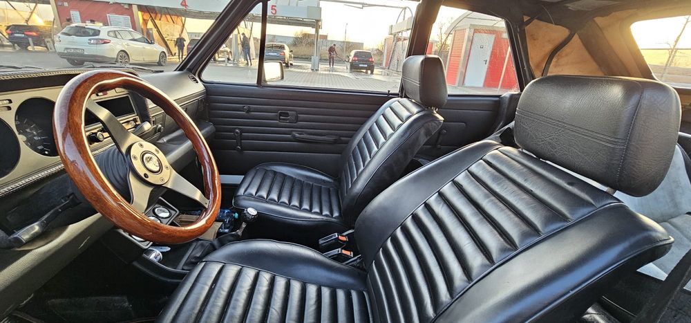 Volkswagen Golf 1 Cabriolet GLS – 1979 | 1.5 JB | Vehicul istoric