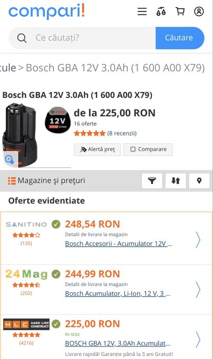 MDM vinde: Multicutter Bosch GOP 12V-28+Acumulator.