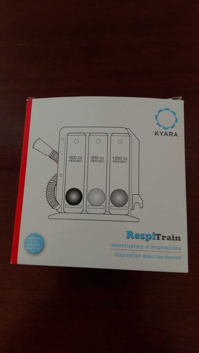 Spirometru pentru exercitii de respiratie-Respitrain