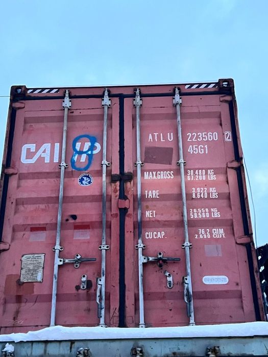 Контейнер 40 тонна