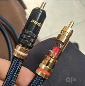 Профессиональный RCA аудиокабель Audiocrast