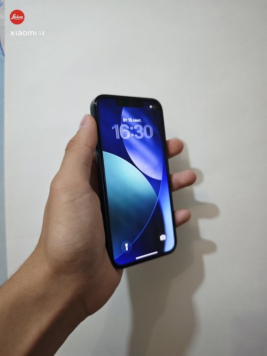 iPhone 13 mini (128 ГБ, АКБ - 78%).
