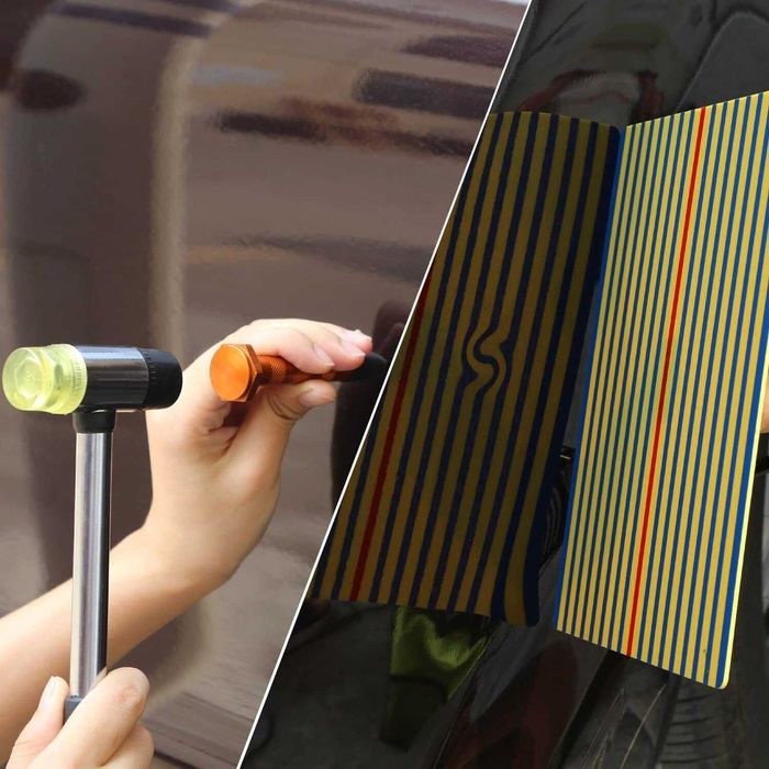 PDR инструменти за изправяне комплект вдлъбнатини градушка вакуум пдр