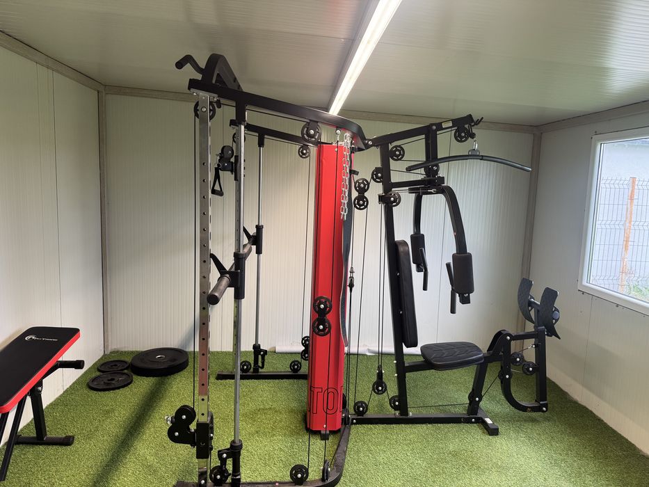 Statie multifunctionala profesionala fitness/home gym