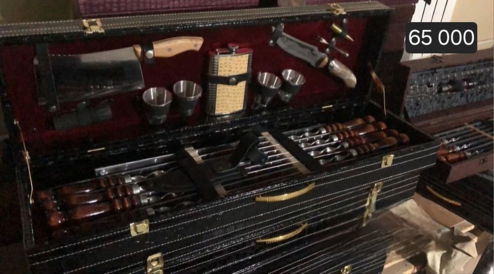 Шашлычный набор шампура в чехле