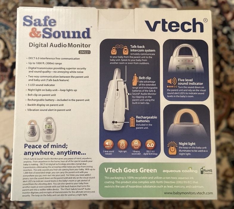 Аудионяня - радионяня Vtech