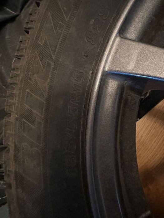 Зимний комплект титановые диски