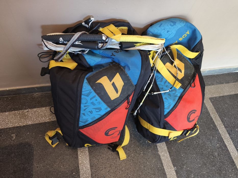 2х бр Kite Blade Skinny Boy 6м и 8м + бар кайт сърф board