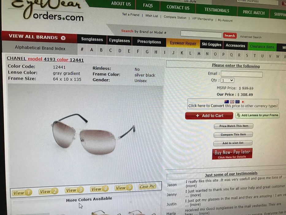 Продавам оригинални очила "Шанел "