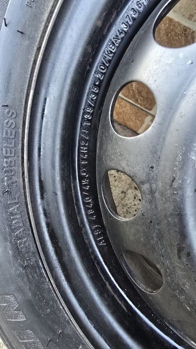 Janta Jante cu anvelope R14 CITROEN, Toyota aygo, Peugeot