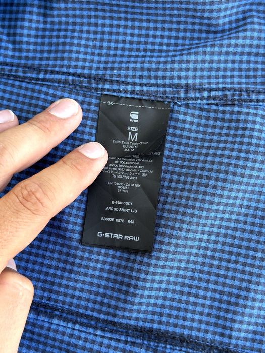 Мъжка риза G-Star Raw (ARC 3D) - размер М, Отлично състояние