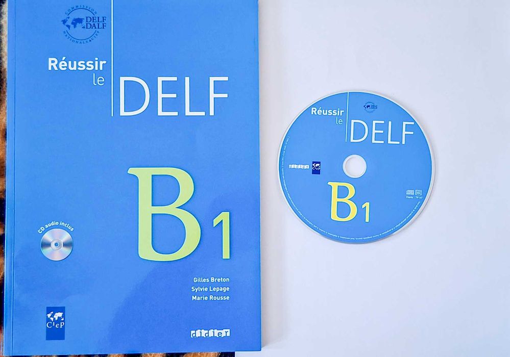 Учебник по DELF за възрастни ниво В1 по френски език.