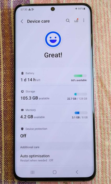 Андроид телефон Samsung Galaxy S20, 128 GB, 8 GB RAM, Смартфон